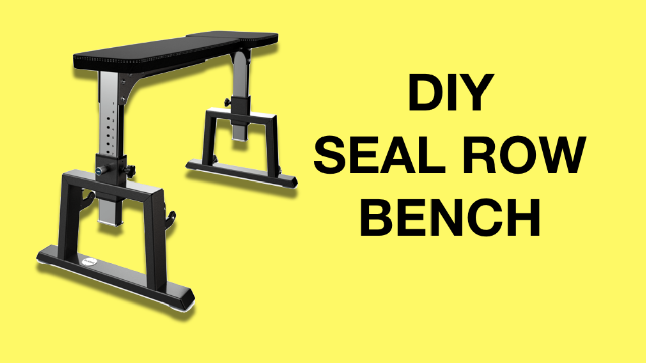 Seal Row Bench DIY Dumbbell or Barbell Prone Row Alternative