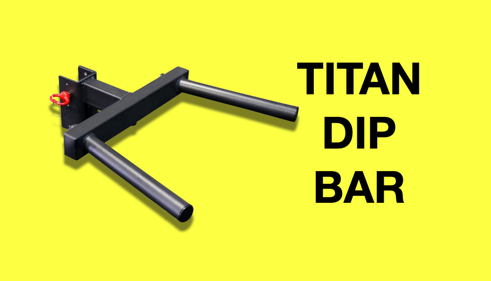 titan fitness dip bar attachment review