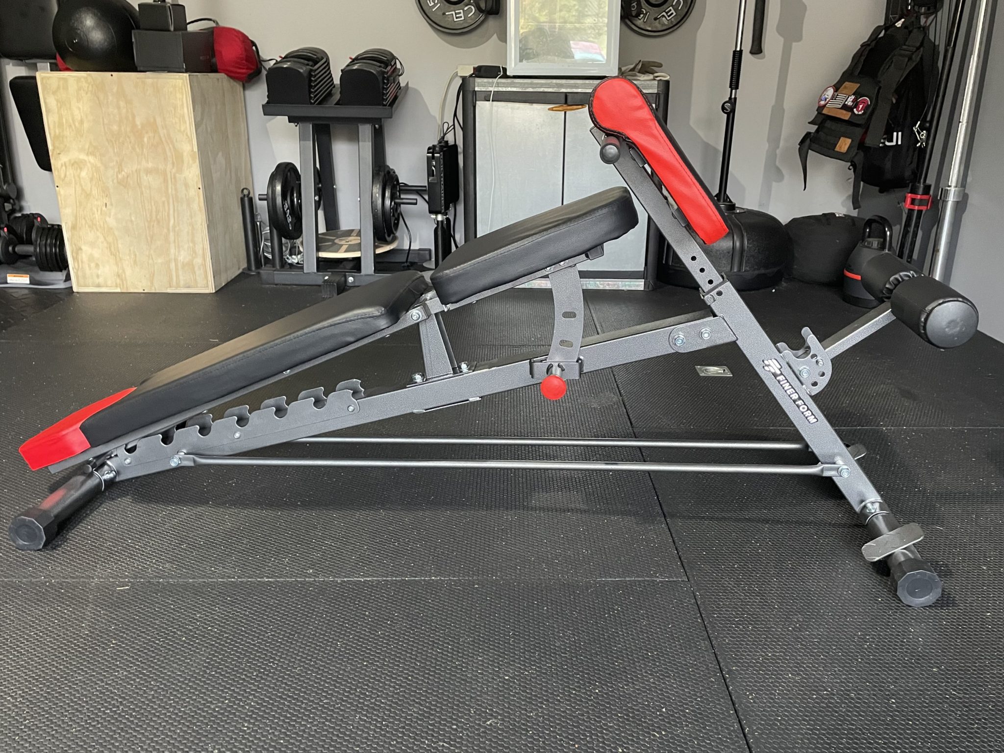 finer form workout bench workout