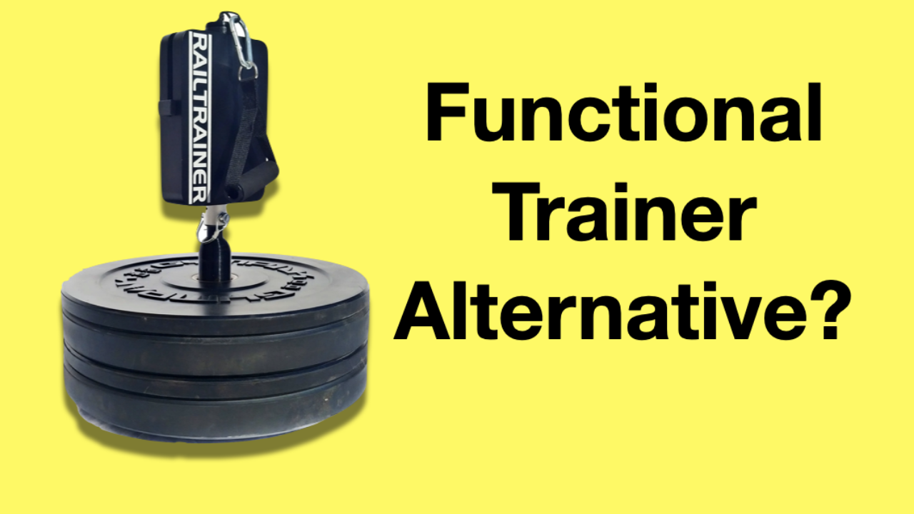 railtrainer fitness review best functional trainer alternative retractable home cable pulley machine