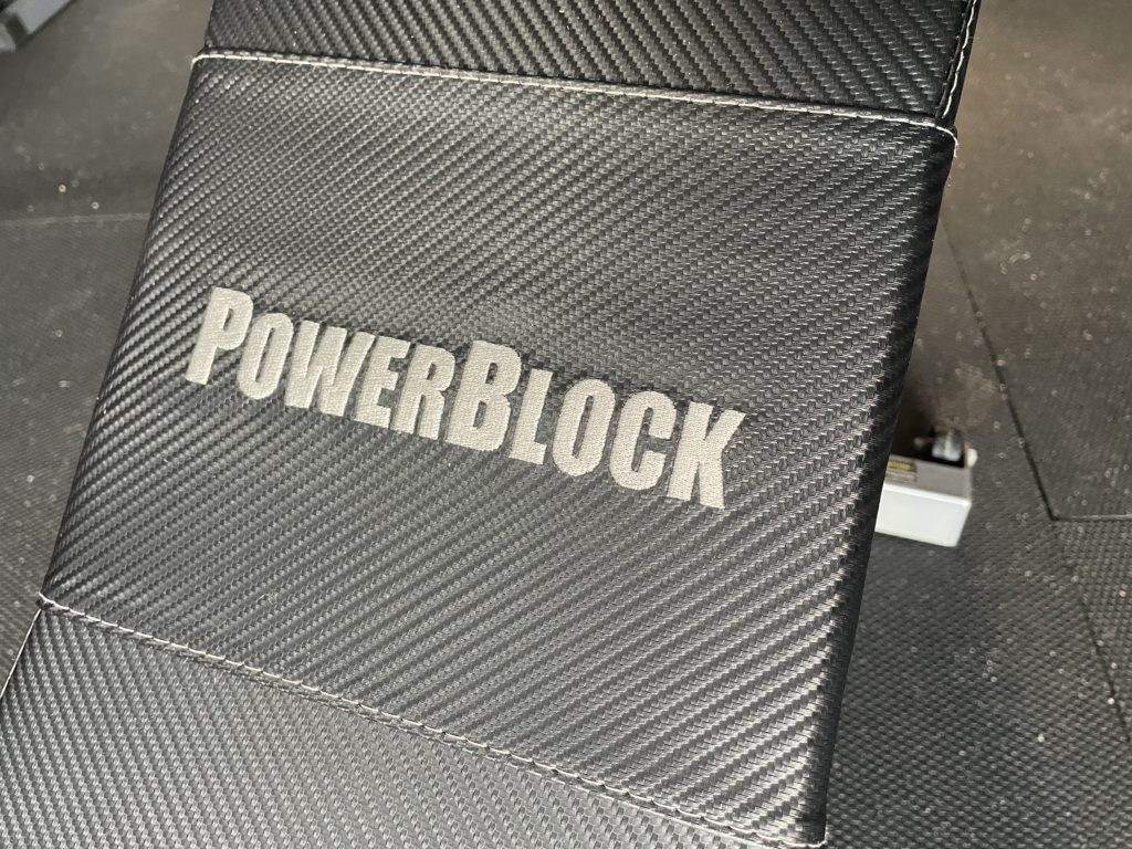 powerblock bench pad
