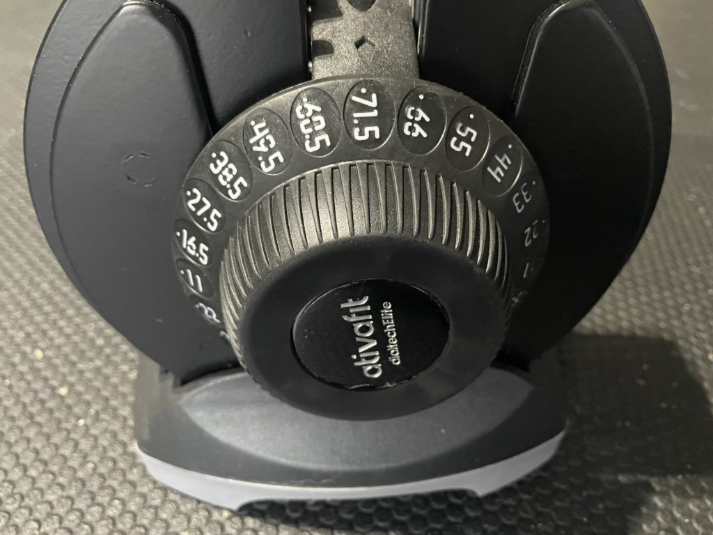 AtivaFit DialTech Elite Dumbbells Review (71.5 lbs) - Garage Gym Ideas