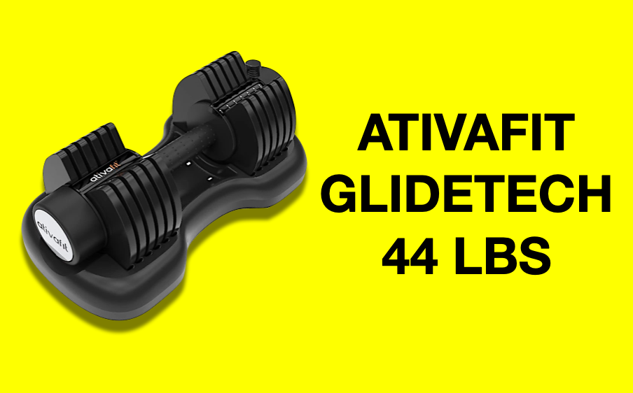 ativafit glidetech 44 lbs adjustable dumbbells review
