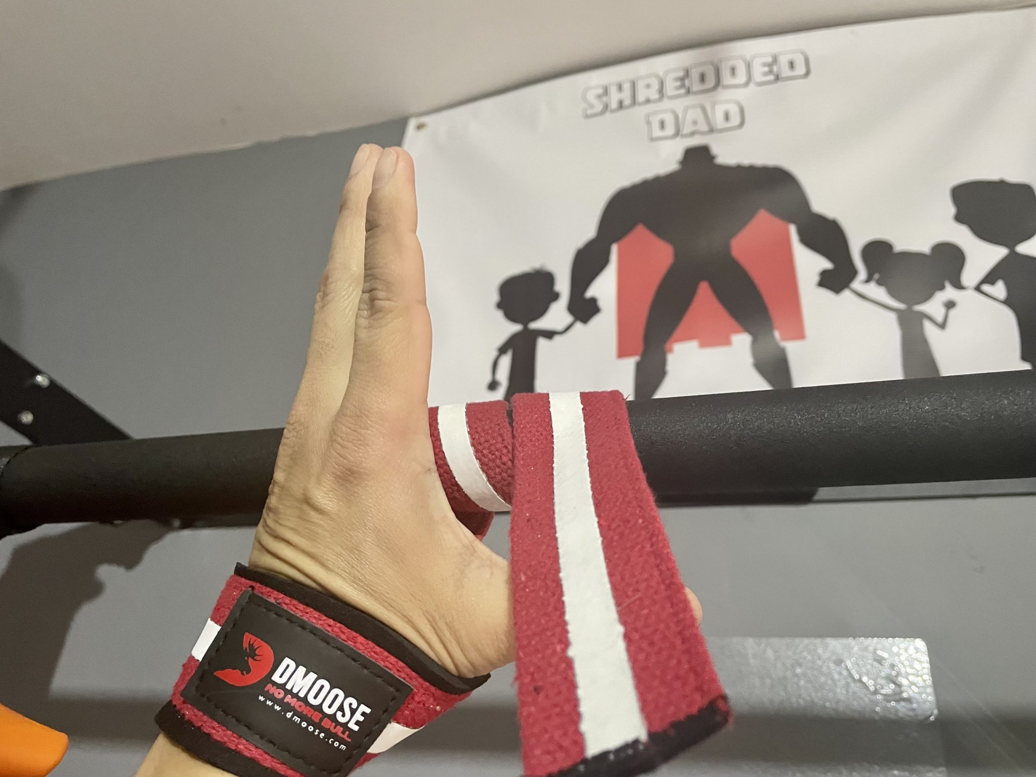 DMoose Fitness Wrist Weight Lifting Straps Review Garage Gym Ideas