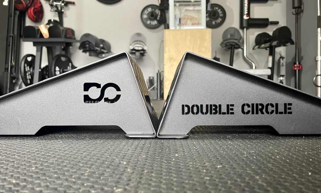 double circle fitness squat wedges