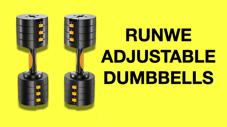 runwe adjustable dumbbells