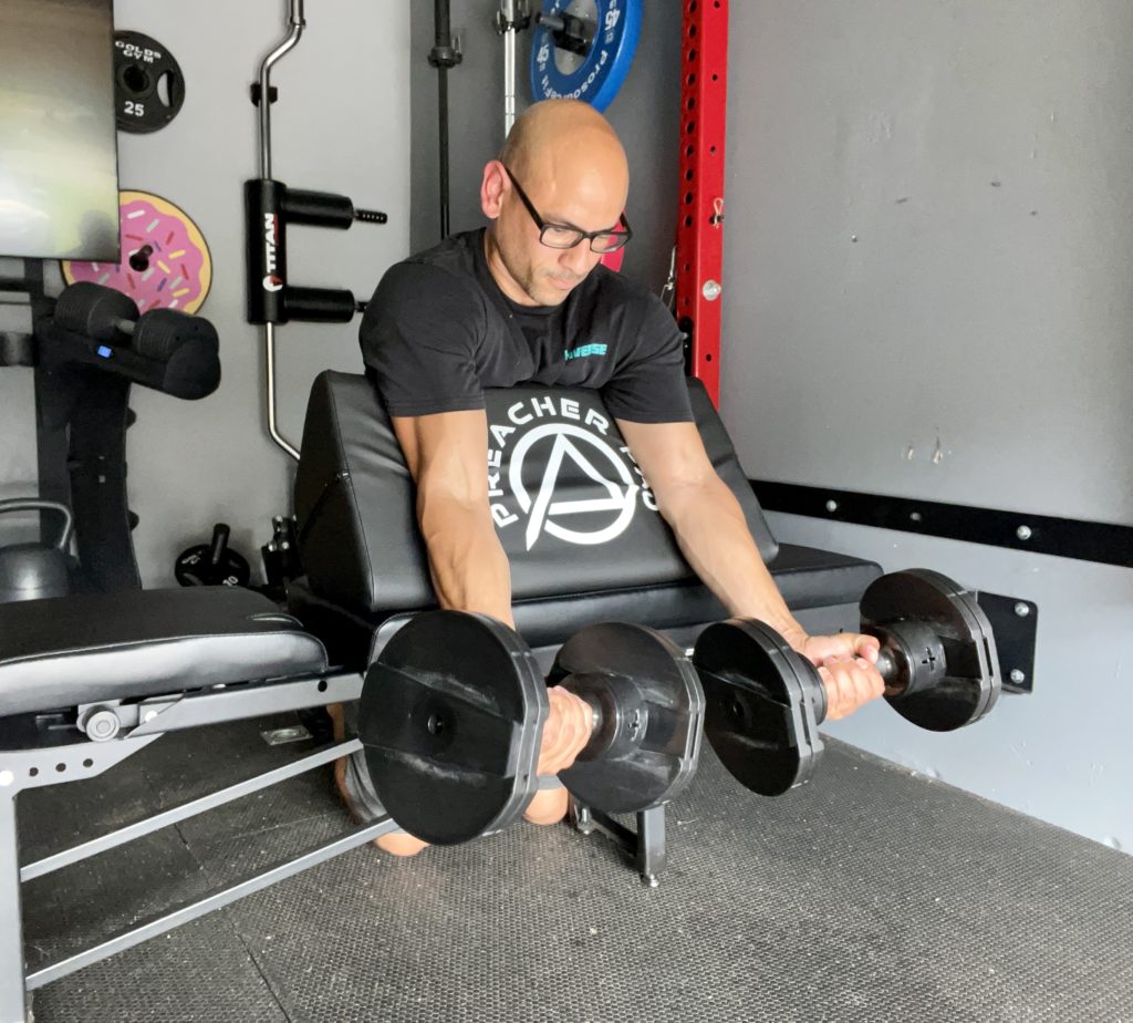 AbMat Preacher Pad Review - Preacher Curl Bench Alternative