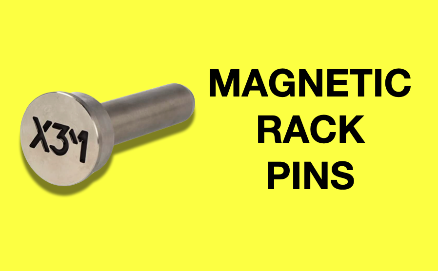 X3M magnetic rack pins for power rack attachments magpin