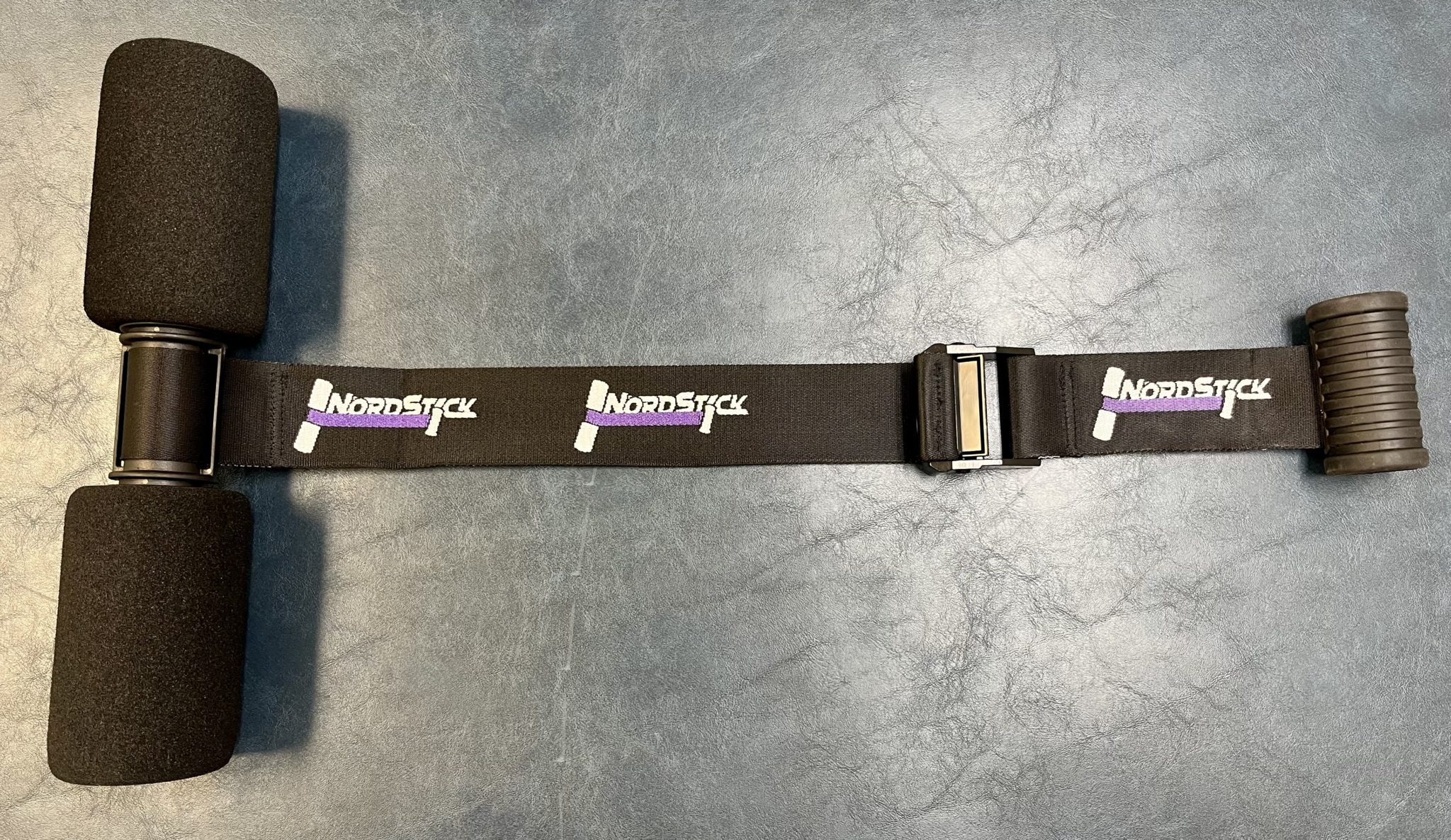 NordStick Nordic Hamstring Curl Strap - Original Nord Stick Exercise Set  for Home and Travel - 5 Second Set Up