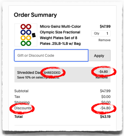 micro gainz discount code coupon code