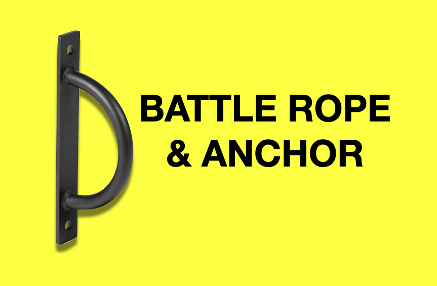 battle ropes with anchor
