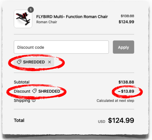 flybird fitness discount coupon code