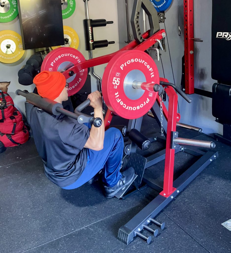 leverage gym pendulum squat