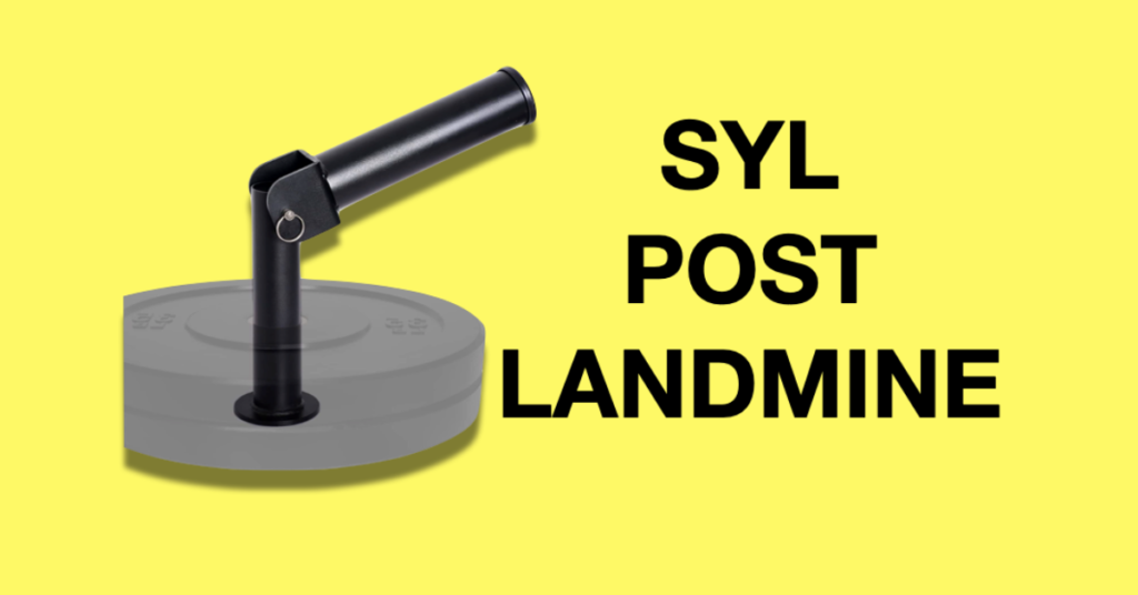 syl fitness barbell post landmine attachment review