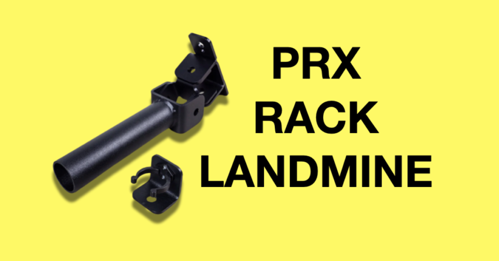prx performance rack landmine attachment reviews