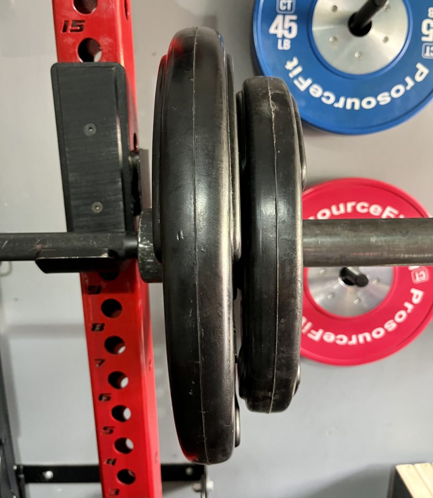 Olympic rubber weight plates