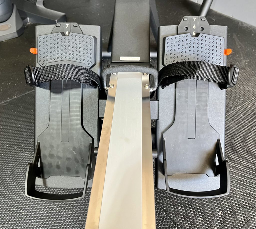 xebex rowing machine pedals