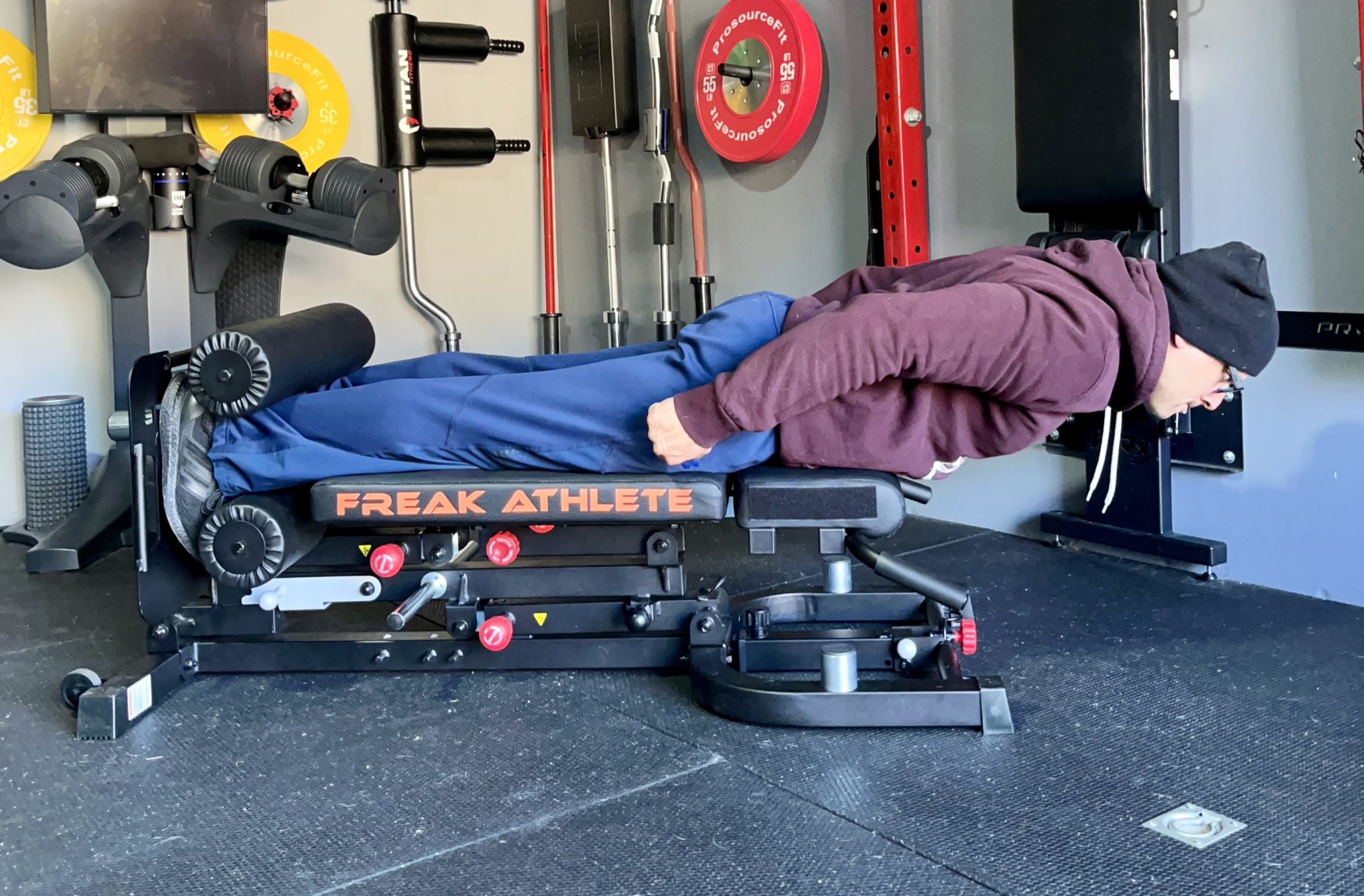 Freak Athlete Nordic Mini Review - Affordable Nordic Curl Bench