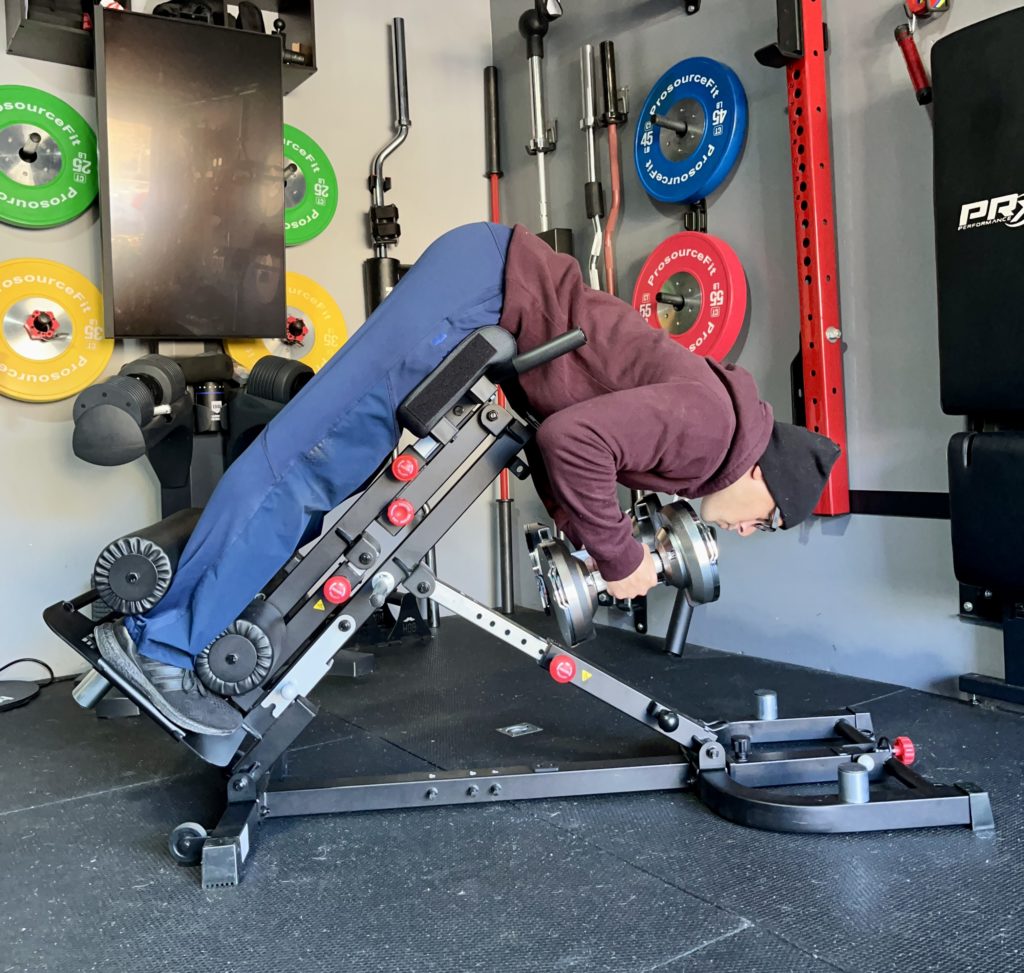 nordic hyper 45 degrees lower back hyperextensions
