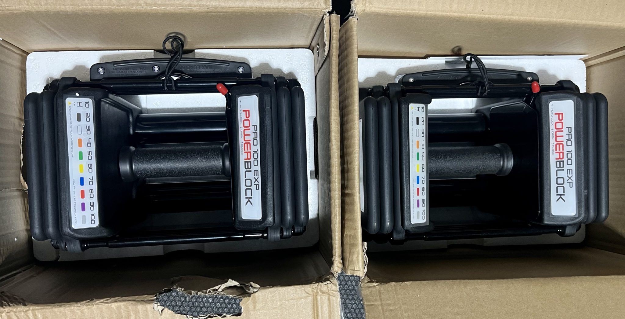 Powerblock Pro 100 EXP Dumbbells Review - Adjustable Dumbbells