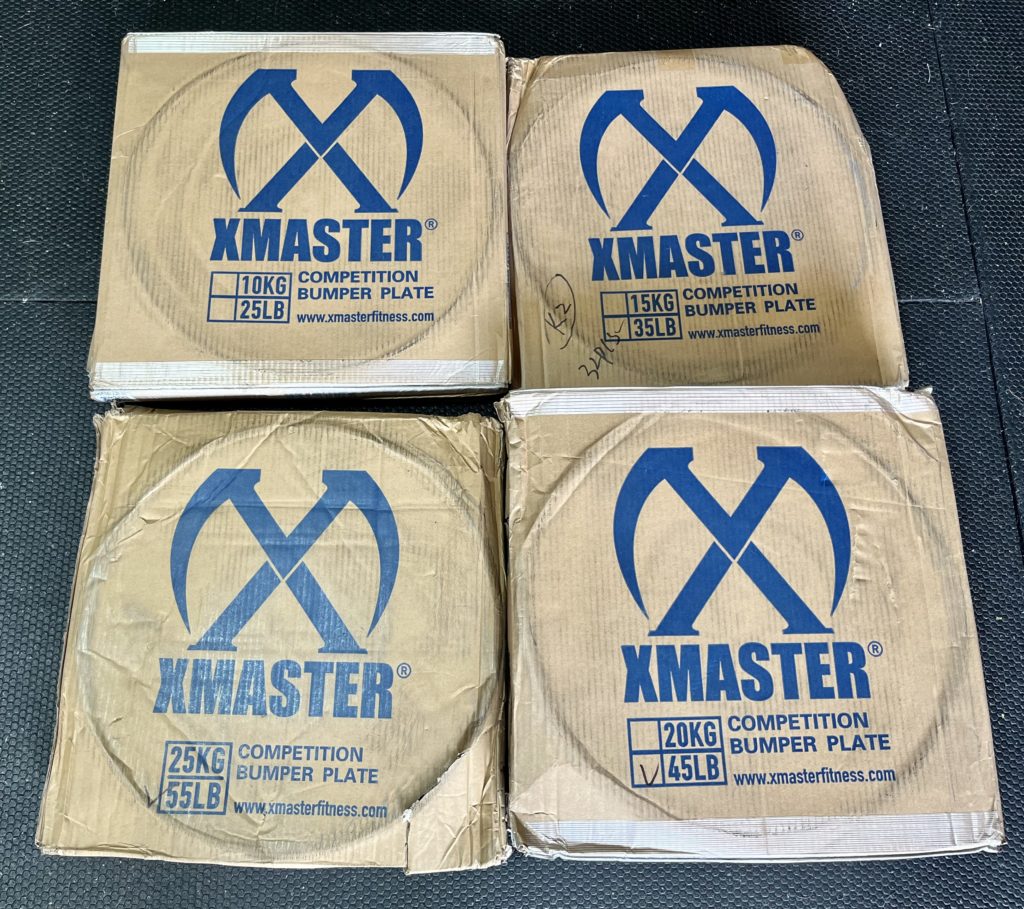 xmaster competition bumper plates review
