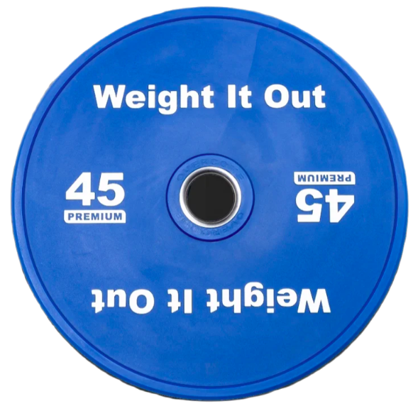 weight it out thin bumper plates