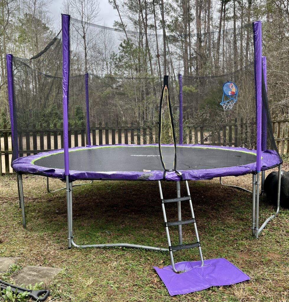 zupapa trampoline 15 ft specs
