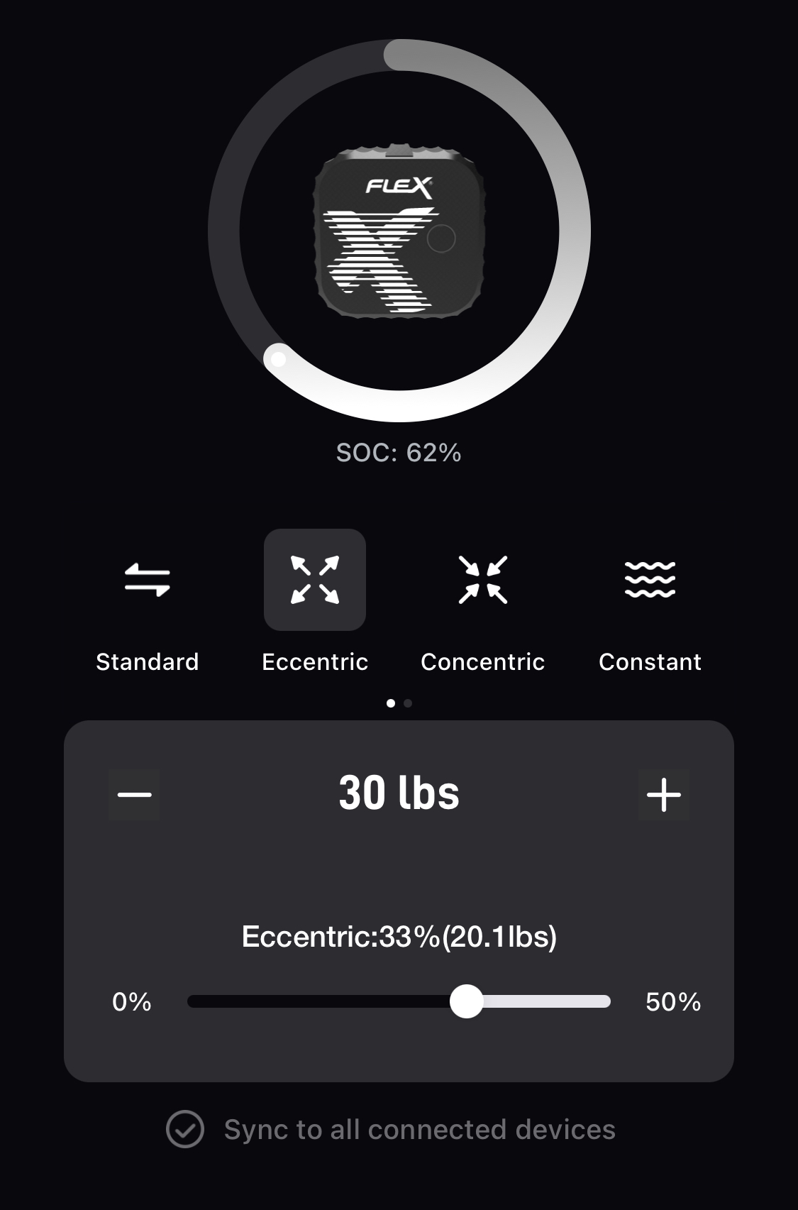 Shogun Flex eccentric
