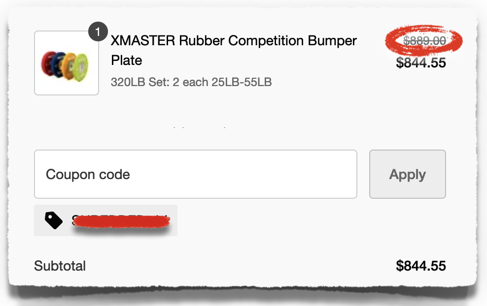 xmaster fitness discount code coupon