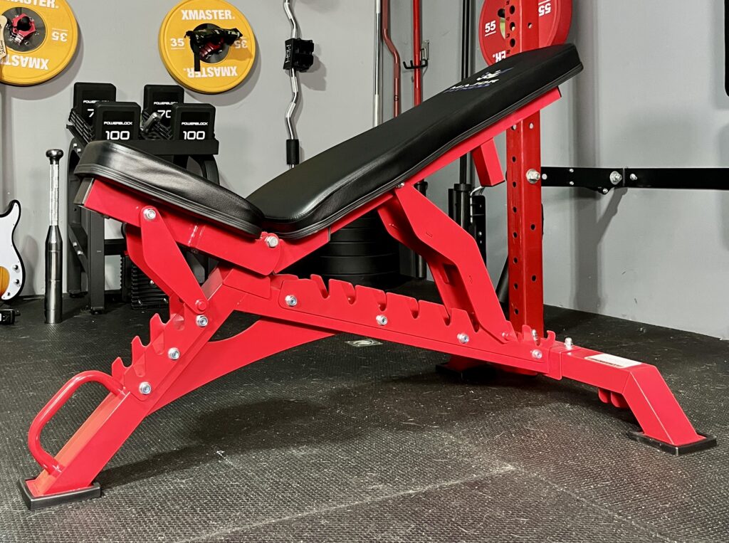 major fitness adjustable bench review