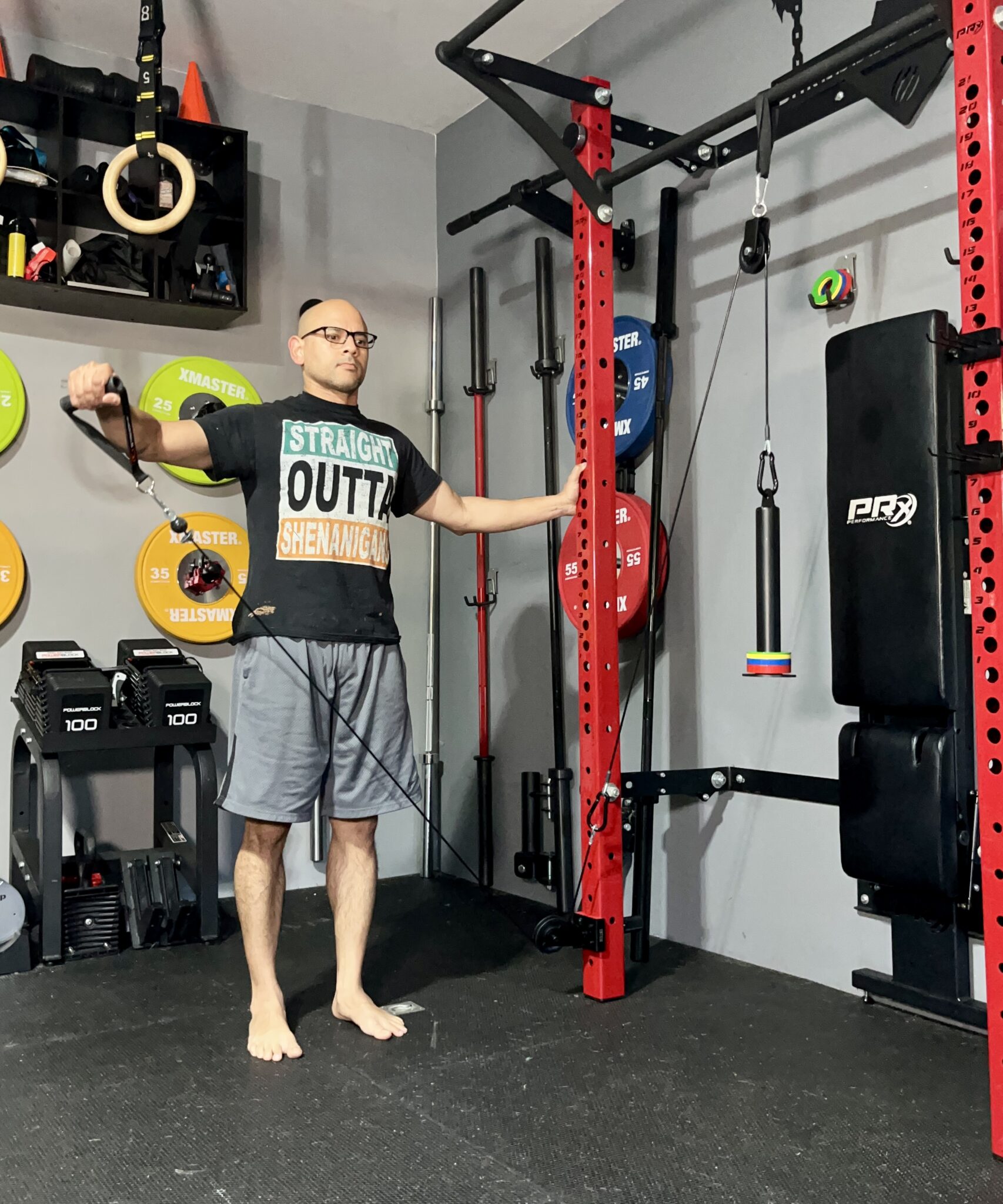 Bullet Pulley Lateral Raises