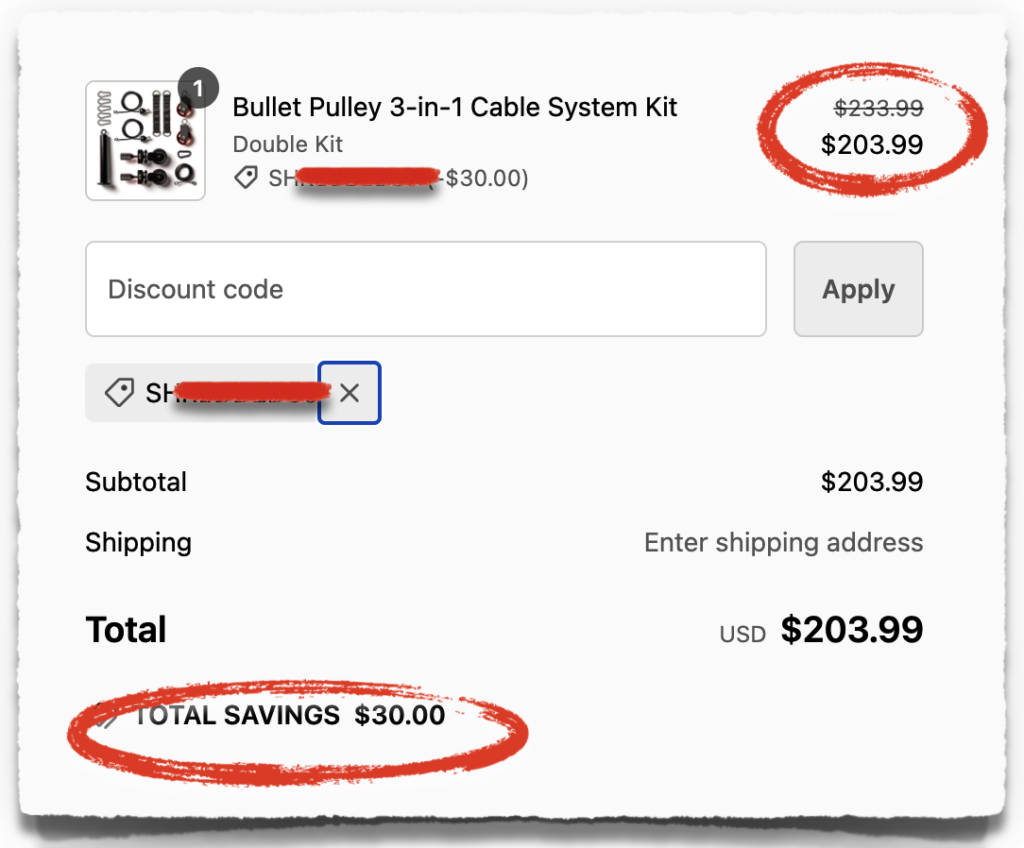 bullet pulley discount code coupon