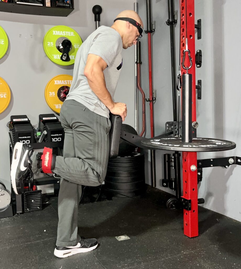 bullet pulley leg exercises