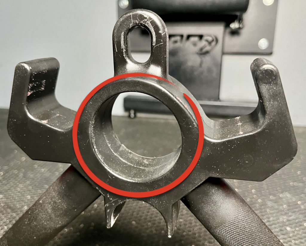 back jack landmine handle attachment