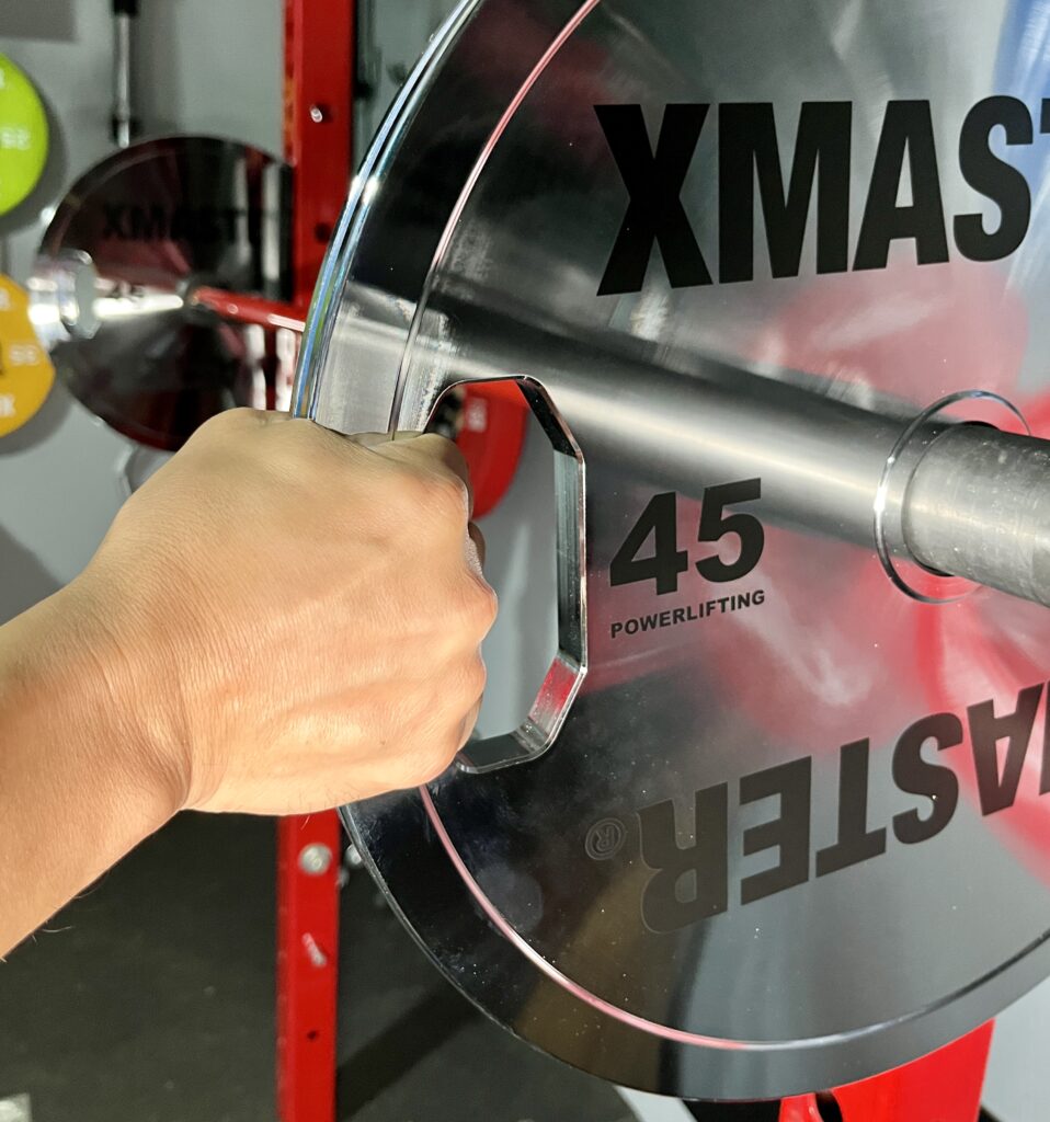 weight plates with handles