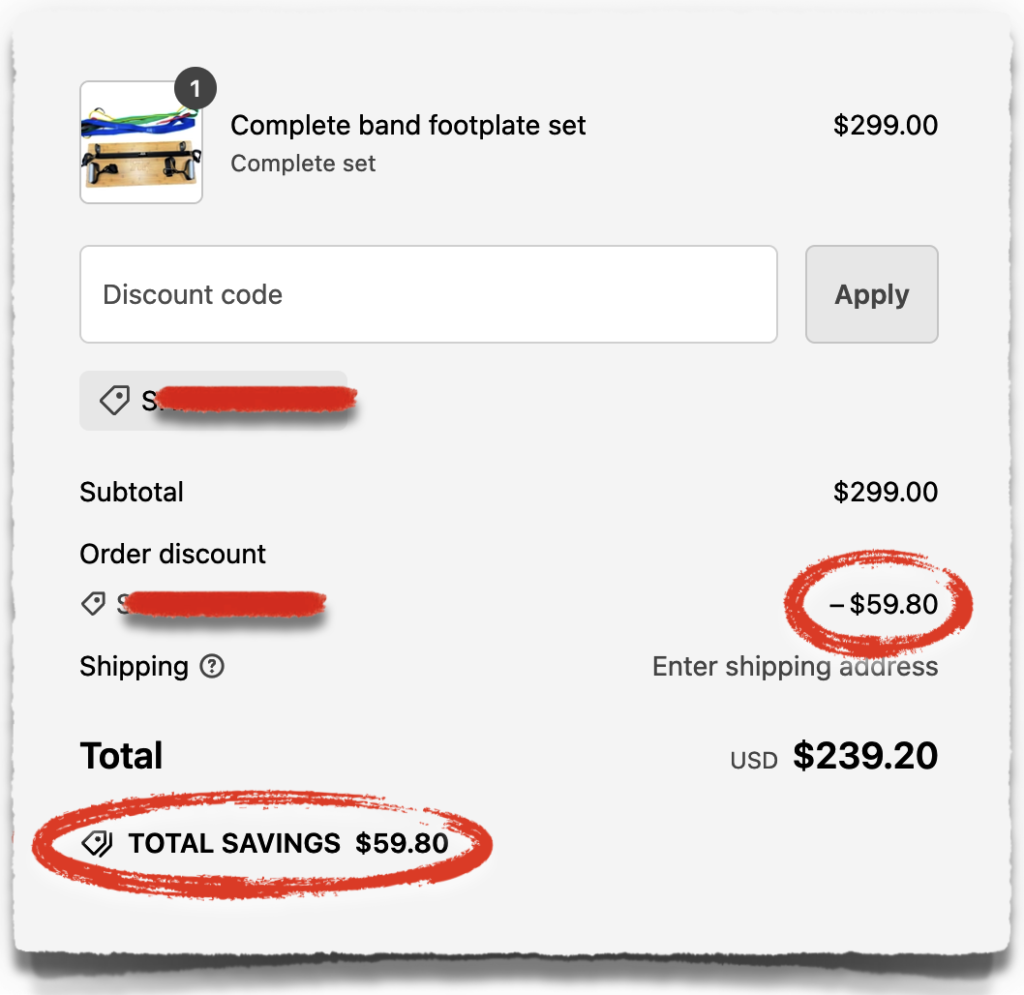 squat harness discount code coupon