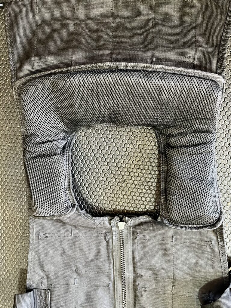 padding on the prosledge weight vest