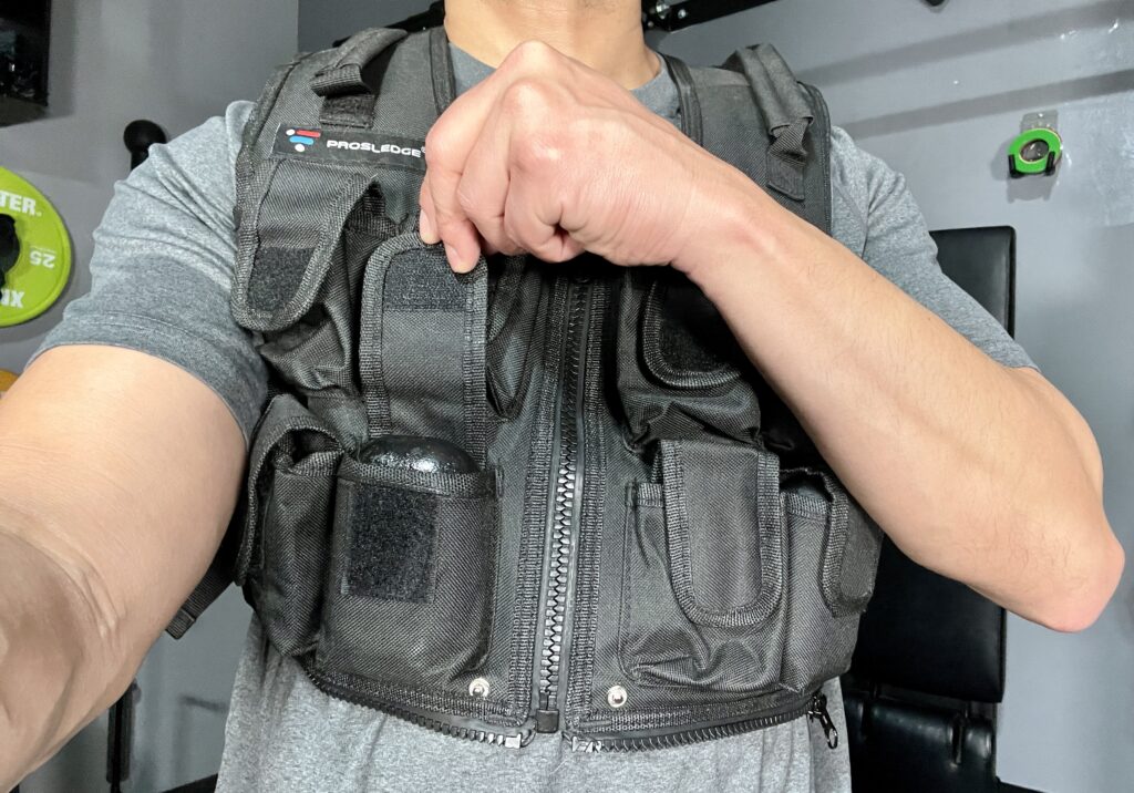 prosledge weight vest with pockets