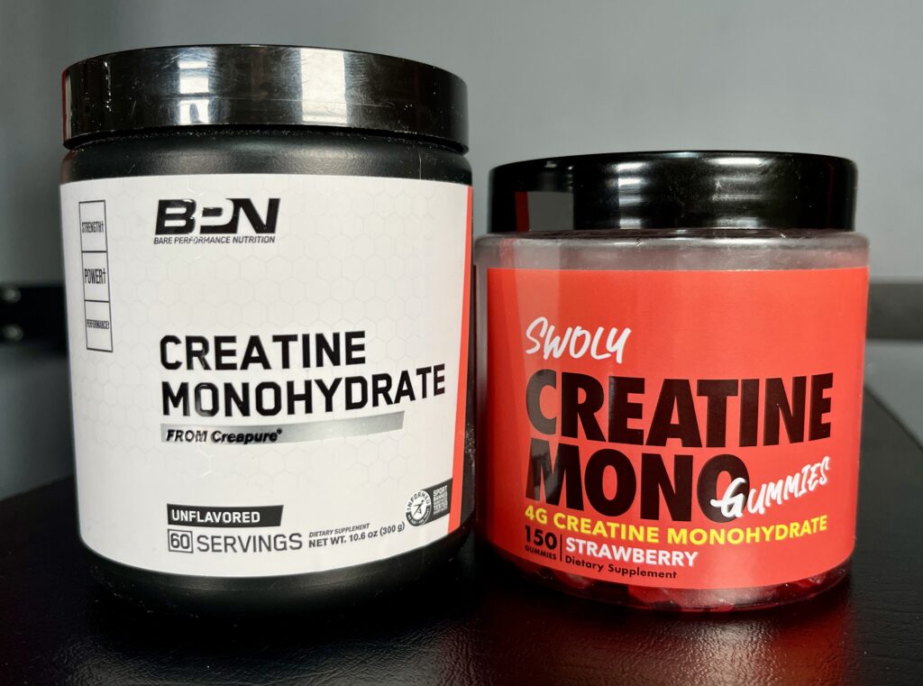 creatine gummies vs powder