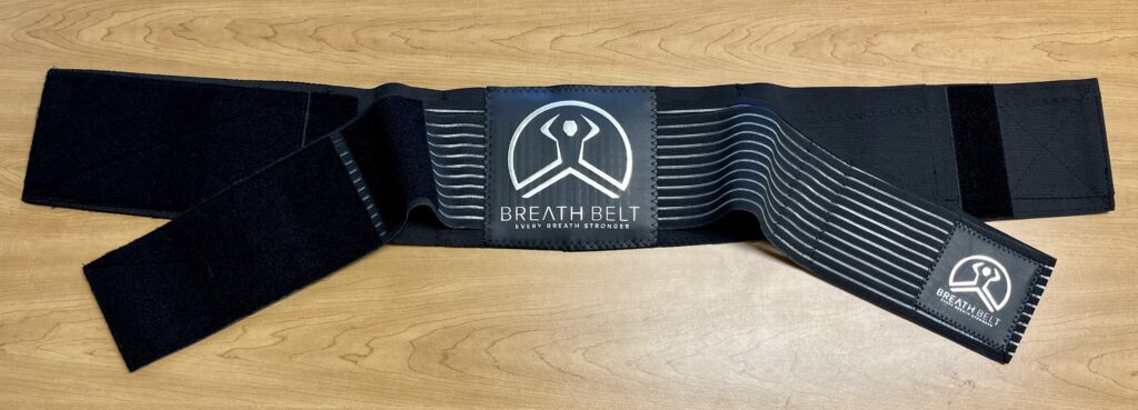 breath belt double belt closure