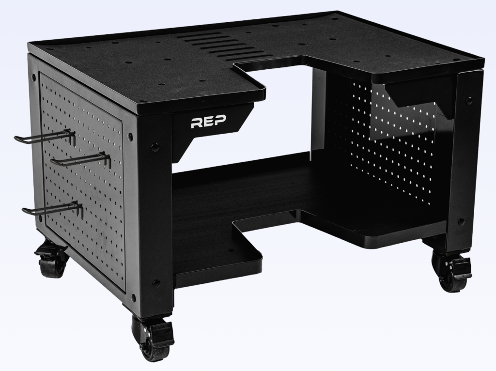 rep fitness dumbbell storage cart