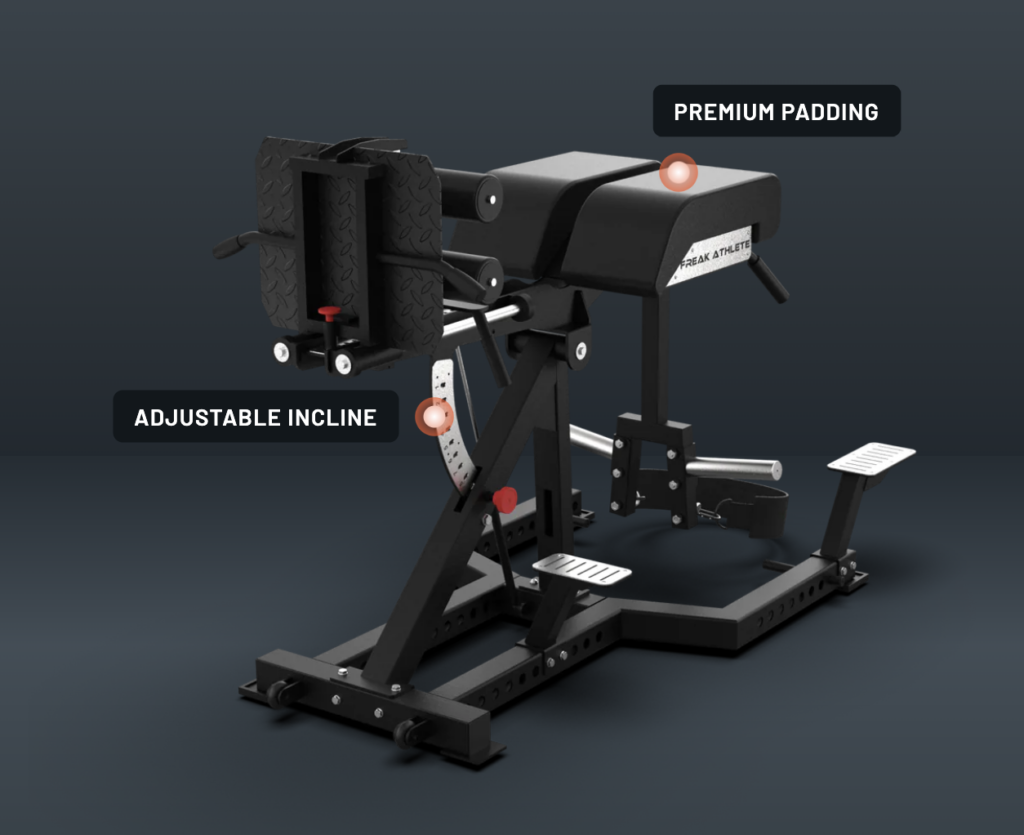 freak athlete apex nordic curl bench