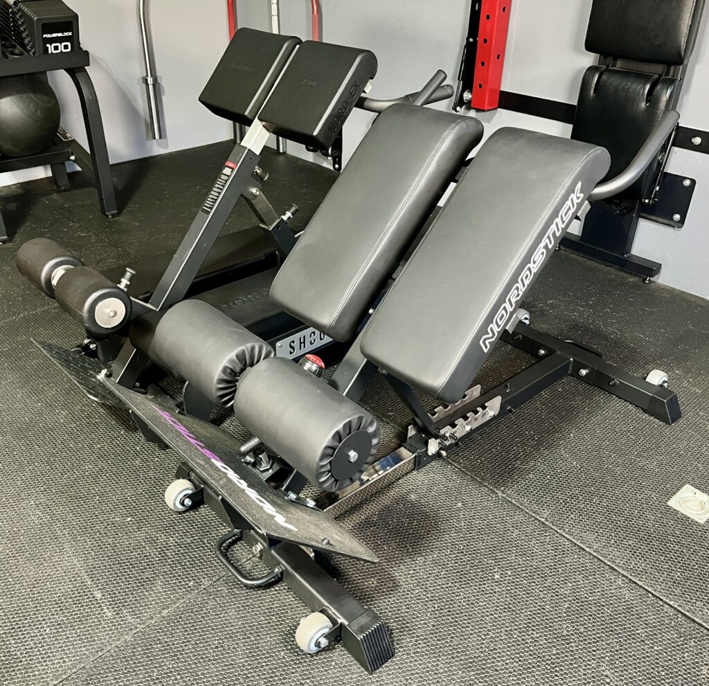 nordbench vs shogun nordex lower back extensions