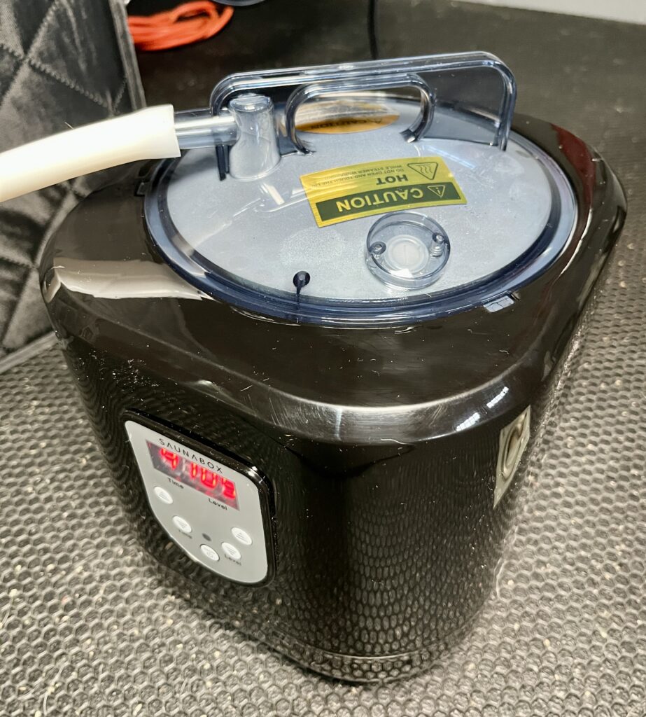 sauna box steamer