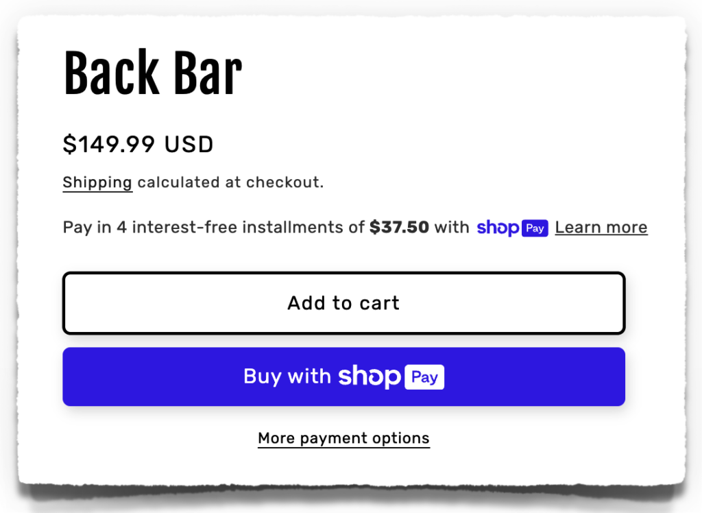 uclips back bar price