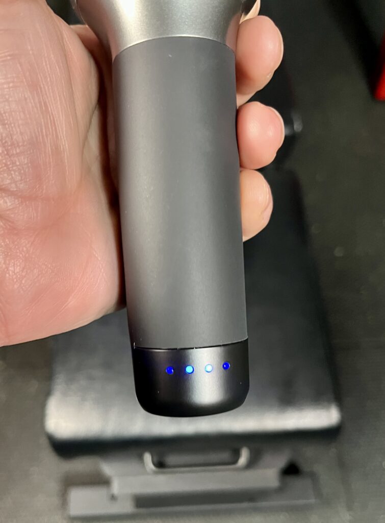 bob and brad a2 pro massage gun battery life