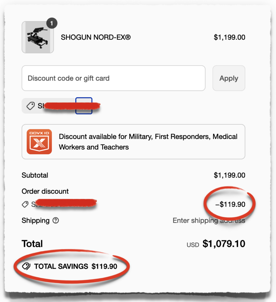 shogun sports discount code coupon