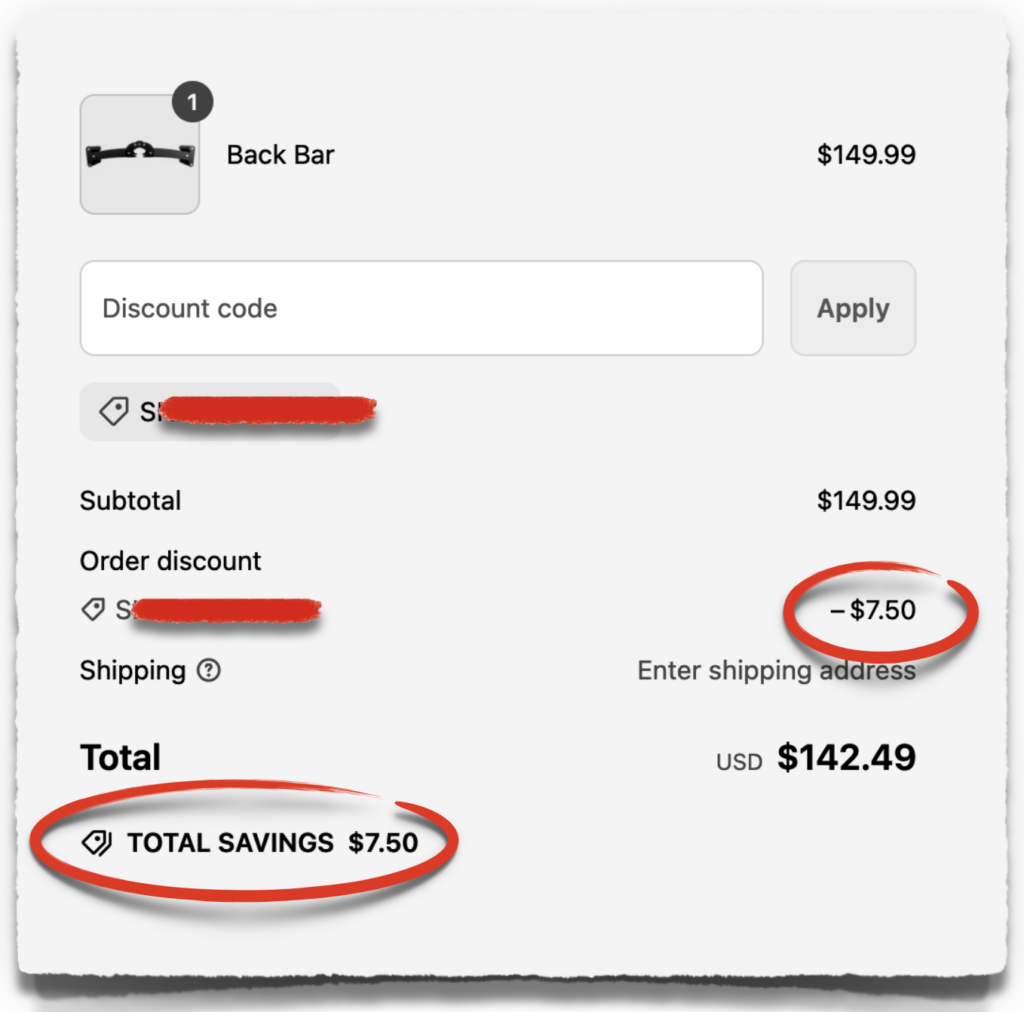 uclips back bar discount code coupon