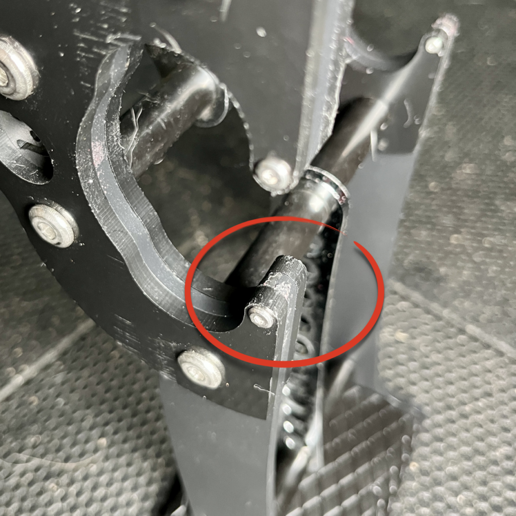 uclips back bar uhmw plastic