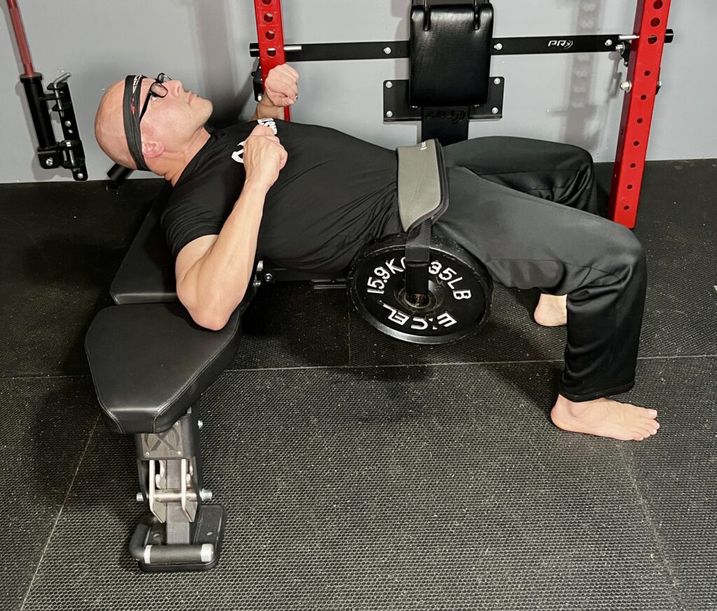 weight plates with the bellabooty belt